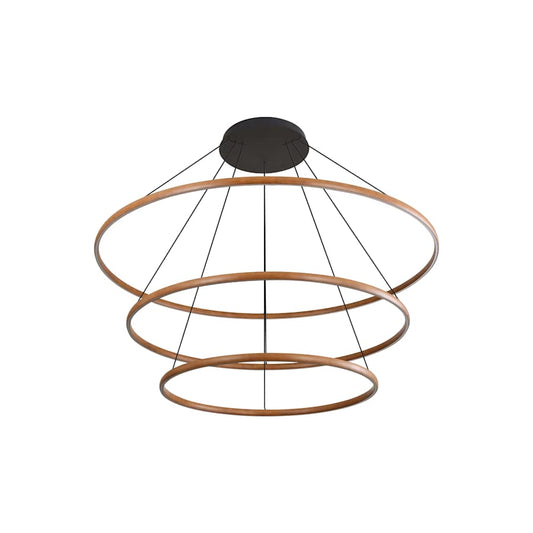 Golden Lighting Veritas 59" Wide Ring Chandelier