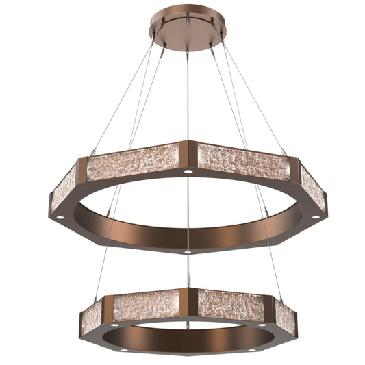 Hammerton Studio Glacier 40 Light 48" Wide LED Ring Chandelier