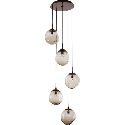Hammerton Studio Aster 24" Wide LED Crystal Multi Light Pendant