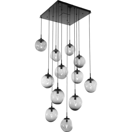 Hammerton Studio Aster 38" Wide 12 Light LED Crystal Multi Light Pendant
