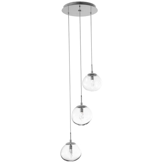 Hammerton Studio Nova 22" Wide LED Crystal Multi Light Pendant