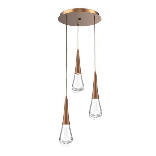 Hammerton Studio Rain Drop 17" Wide LED Multi Light Pendant