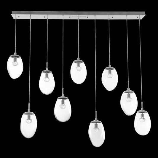 Hammerton Studio Meteo 68" Wide LED Crystal Linear Pendant