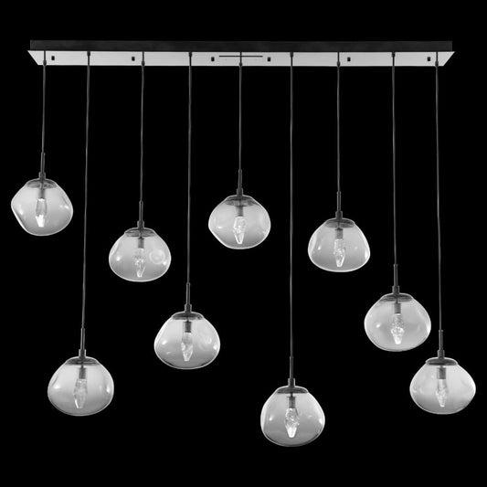 Hammerton Studio Nova 71" Wide LED Crystal Linear Pendant