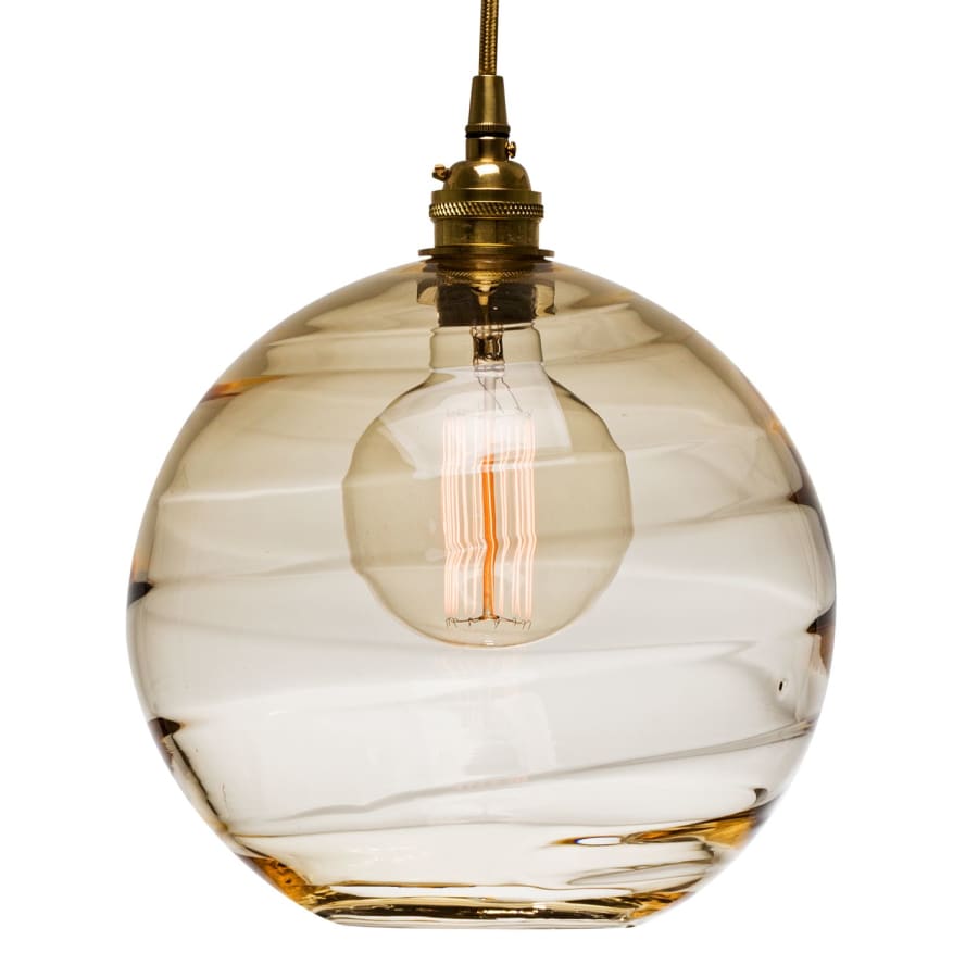 Hammerton Studio Misto 37" Wide Artisan Crafted Optic Glass 11 Light Pendant