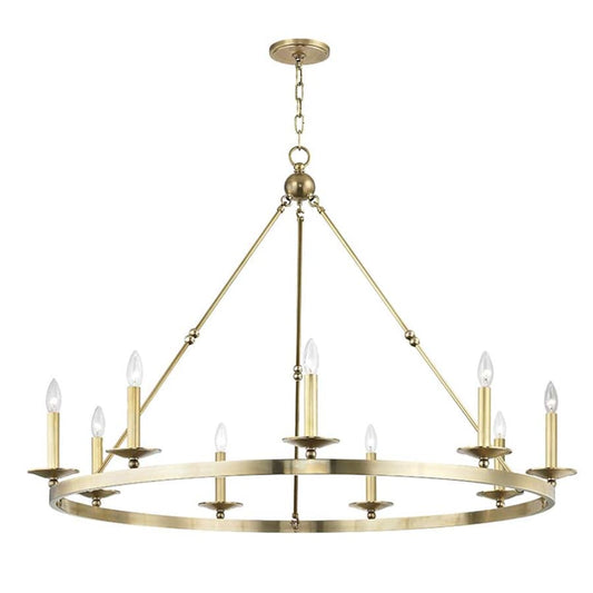 Hudson Valley Lighting Allendale 9 Light 47" Wide Taper Candle Chandelier