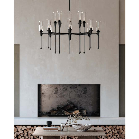 Hudson Valley Lighting Chisel 16 Light 41" Wide Taper Candle Chandelier