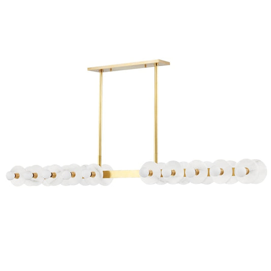Hudson Valley Lighting Austen 20 Light 60" Wide LED Linear Chandelier