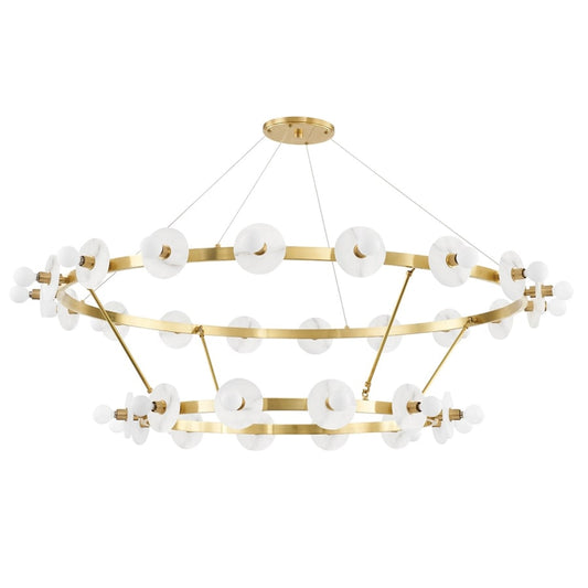 Hudson Valley Lighting Austen 30 Light 58" Wide LED Ring Chandelier
