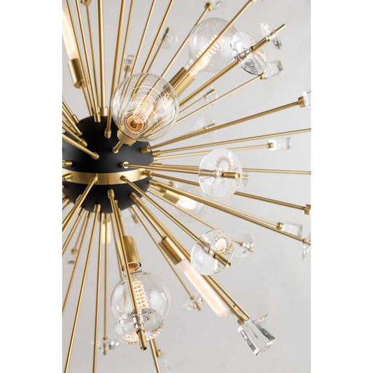 Hudson Valley Lighting Liberty 6 Light 46" Wide Sputnik Chandelier