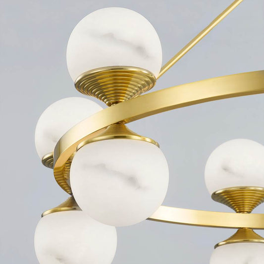 Hudson Valley Lighting Grafton 12 Light 34" Wide LED Chandelier