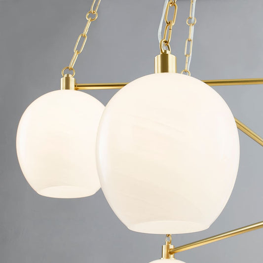 Hudson Valley Lighting Asbury Park 8 Light 55" Wide Chandelier