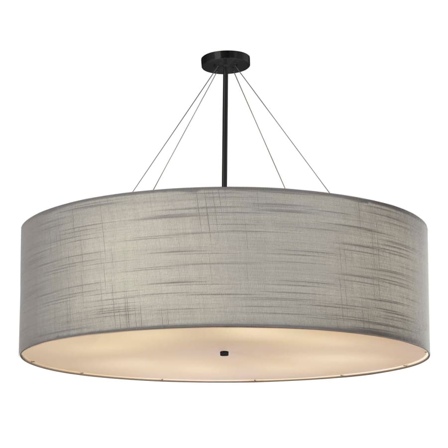Justice Design Group Textile 48" Wide LED Drum Chandelier - Dazzlingmen