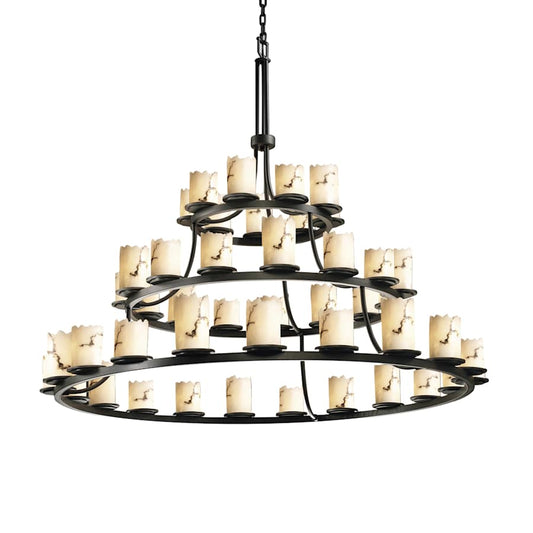 Justice Design Group LumenAria 60" Wide Ring Chandelier