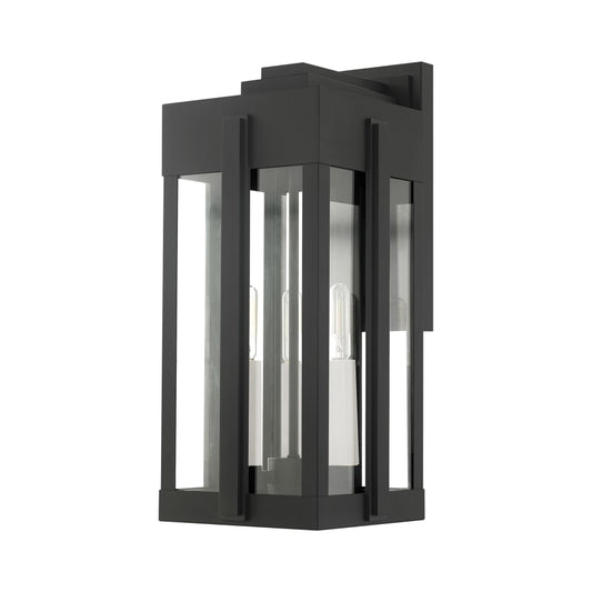 Livex Lighting Lexington 3 Light 18" Tall Outdoor Wall Sconce