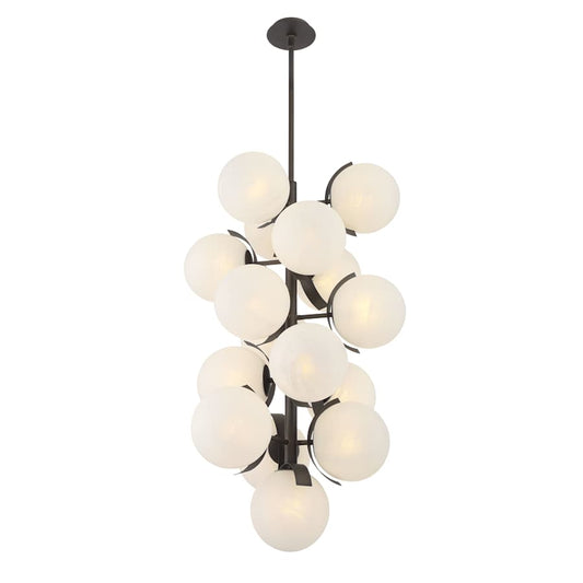 Metropolitan Vino 16 Light 25" Wide Abstract Multi Light Pendant