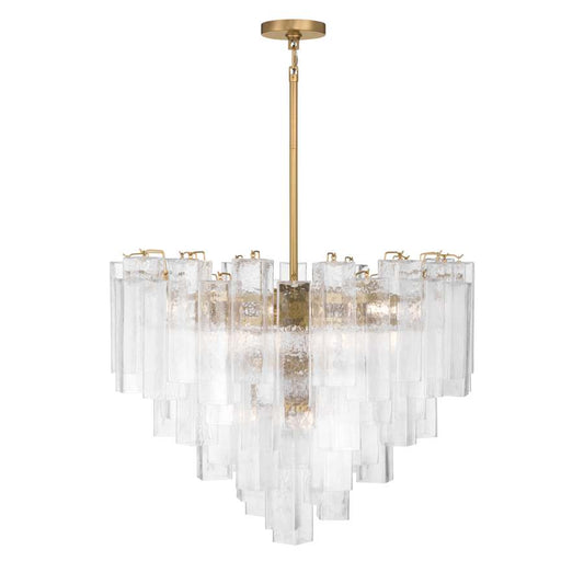 Metropolitan Torvento 15 Light 33" Wide Waterfall Chandelier