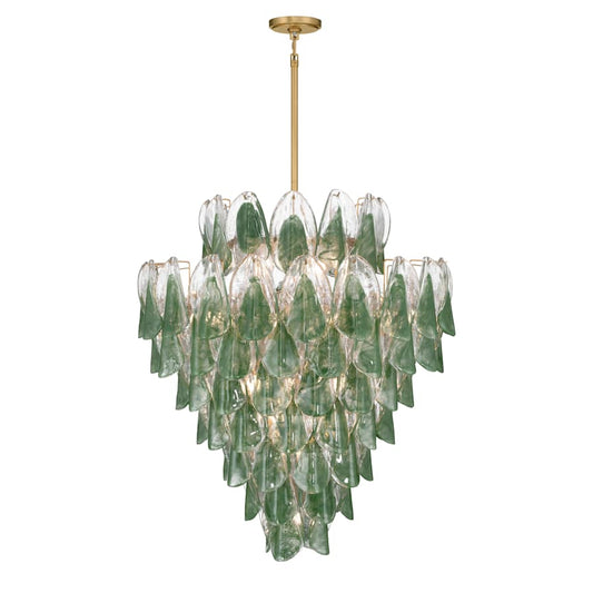 Metropolitan Verla Crest 21 Light 33" Wide Abstract Pendant
