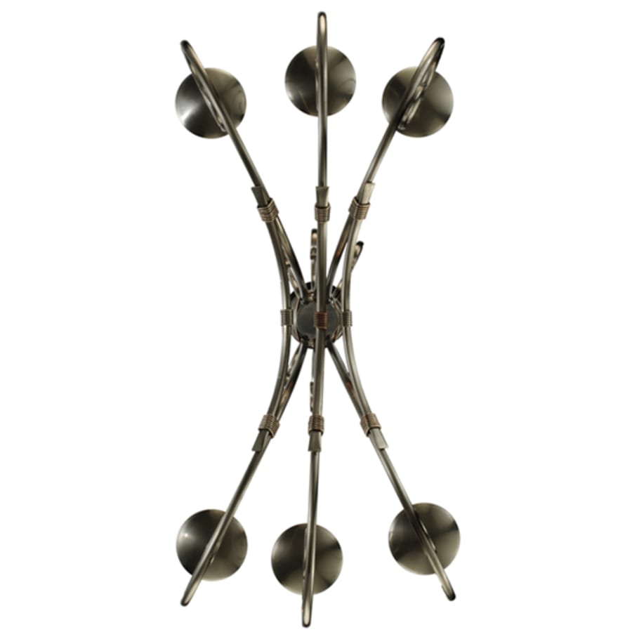 Meyda Tiffany Elon 6 Light 35" Wide Taper Candle Style Chandelier