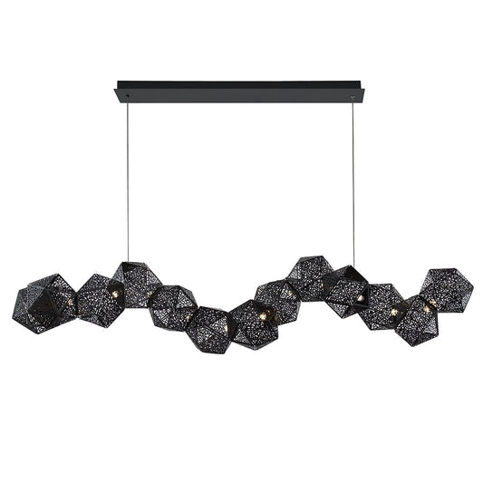 Modern Forms Riddle 64" Wide Integrated LED Linear Chandelier