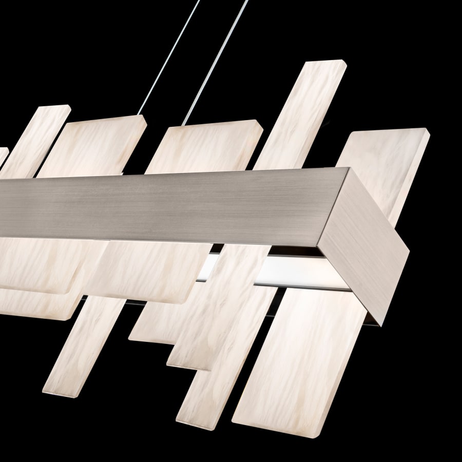 Modern Forms Acropolis 46" Wide LED Abstract Linear Chandelier
