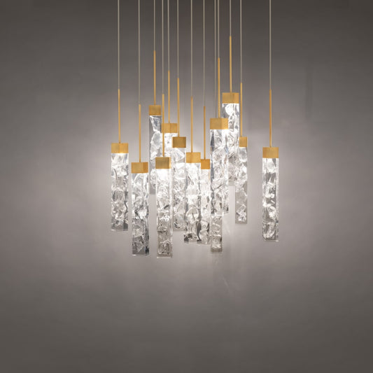 Modern Forms Minx 13 Light 20" Wide LED Crystal Multi Light Pendant