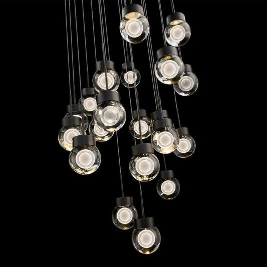 Modern Forms Double Bubble 21 Light 26" Wide LED Suspension Multi Light Pendant