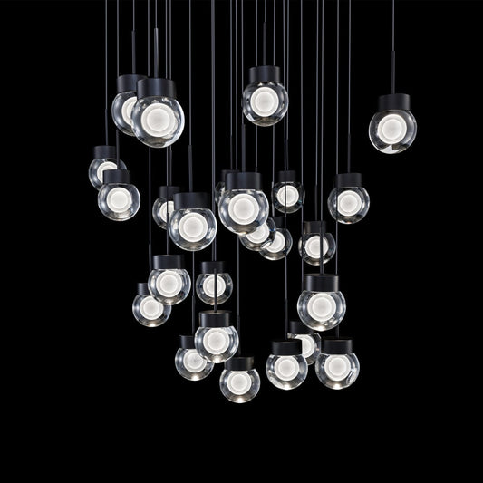 Modern Forms Double Bubble 25 Light 28" Wide LED Suspension Multi Light Pendant