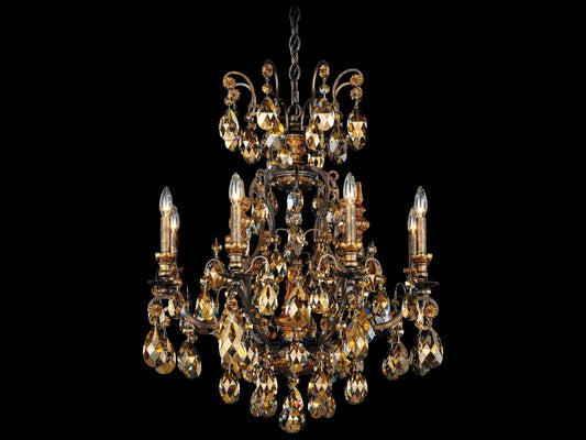 Schonbek 9-Light Renaissance Crystal Chandelier