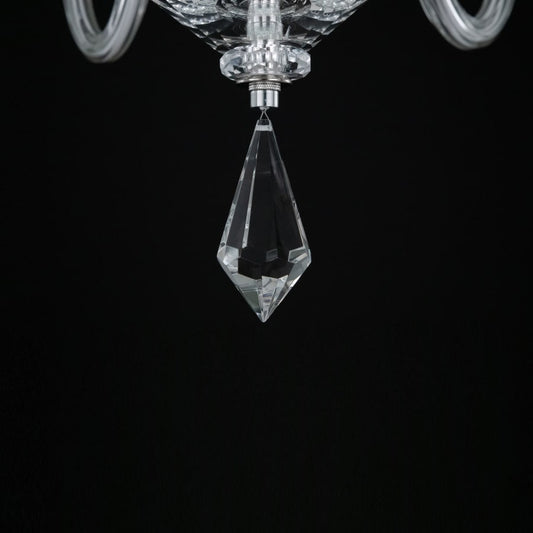 Schonbek Habsburg 6 Light 30" Wide Taper Candle Style Chandelier