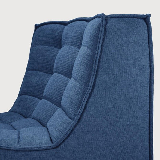 N701 45° Round Corner Sofa - Blue