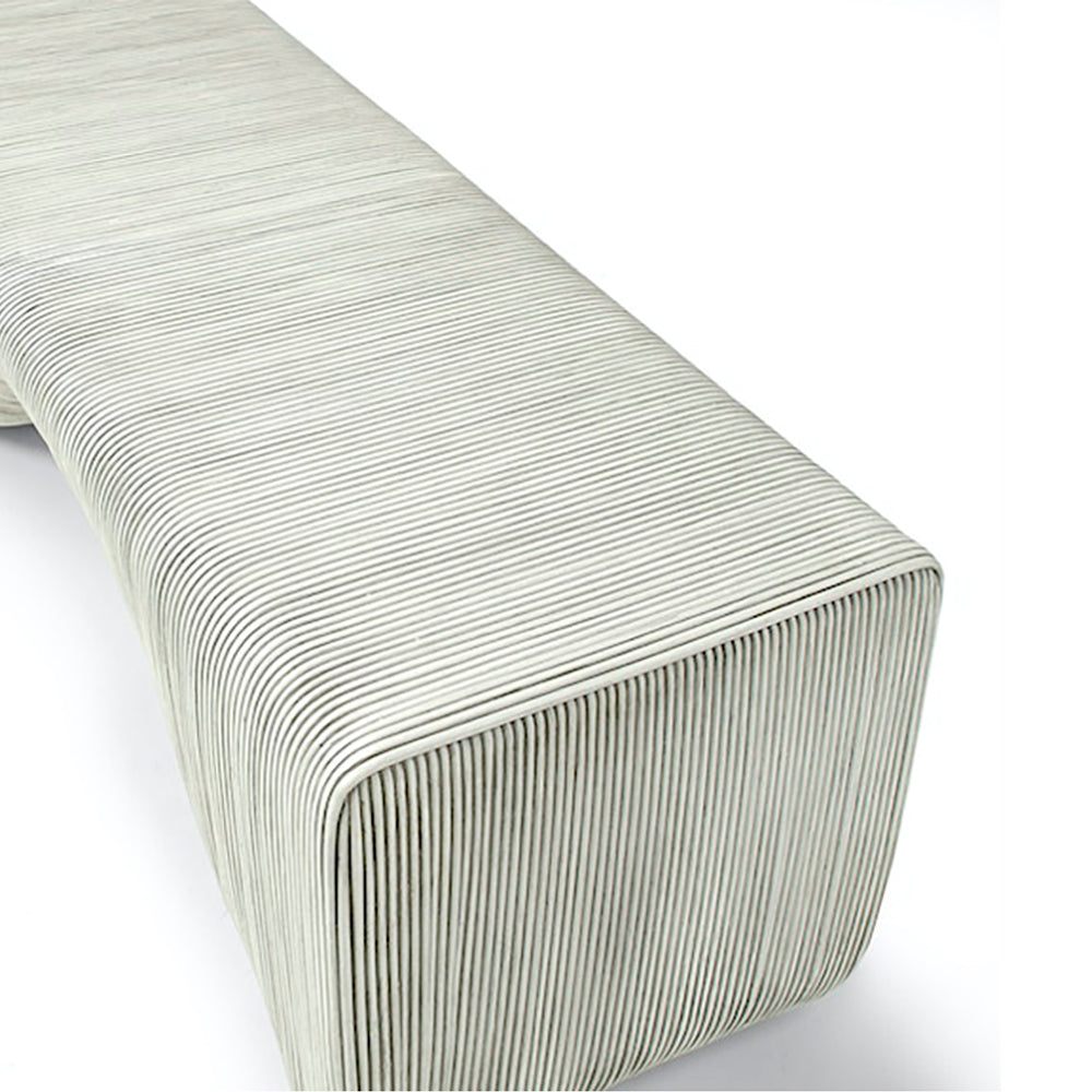 Cyprus Rattan Bench