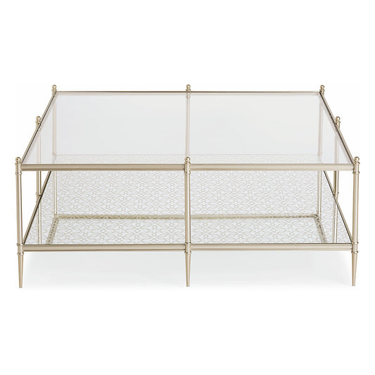 Perfectly Square Cocktail Table