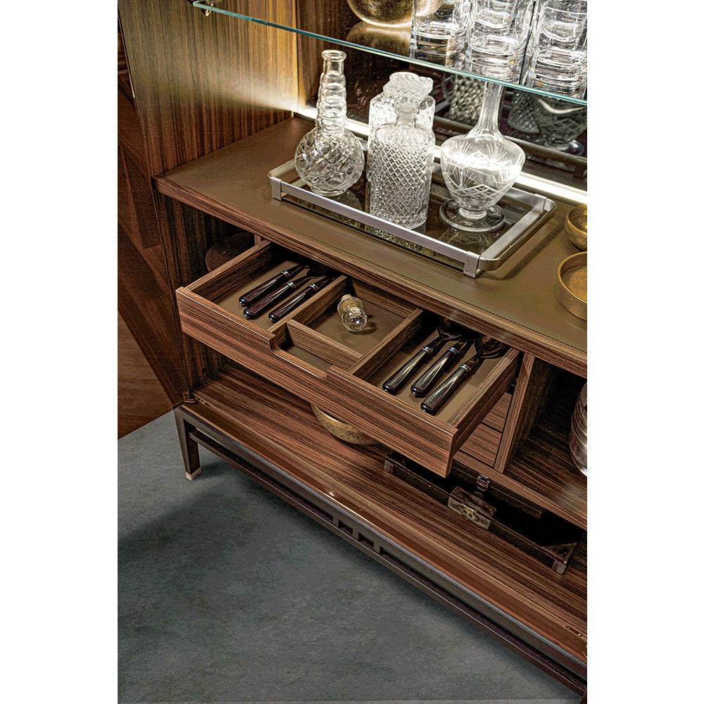 Oriental Bar Cabinet