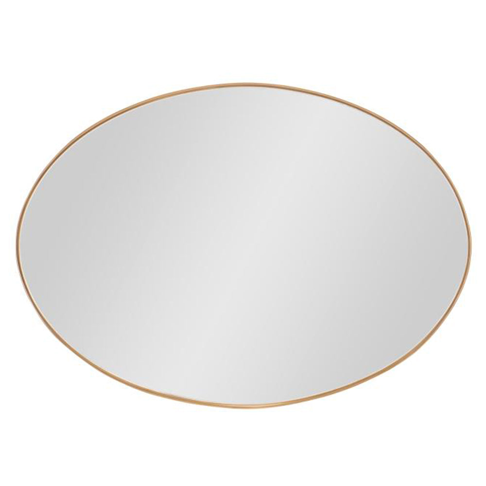 Pirouette Gold Trim Side Table