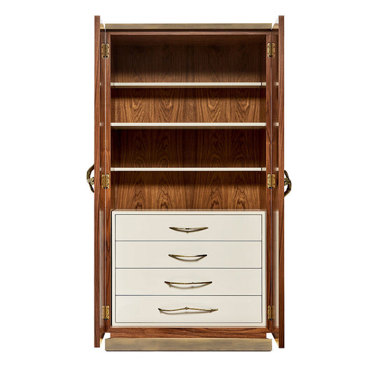 Walnut Bar Cabinet