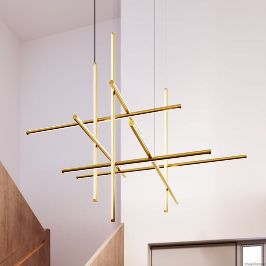 Sonneman Labyrinth 61" Wide LED Abstract Chandelier