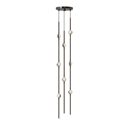 Sonneman Constellation 6" Wide Beaded Chandelier