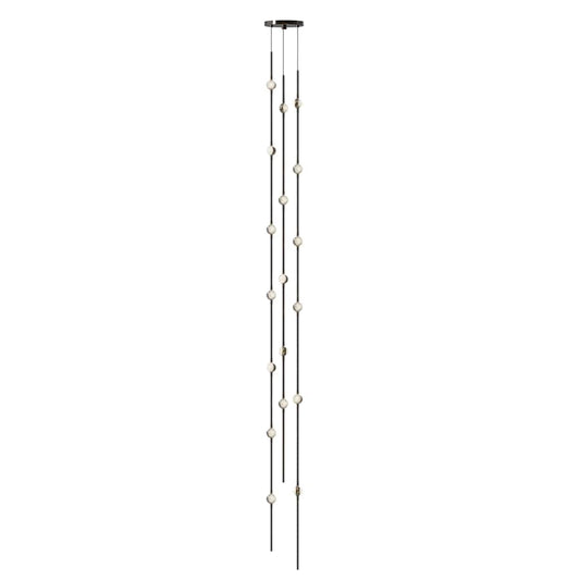 Sonneman Constellation 6" Wide Beaded Chandelier