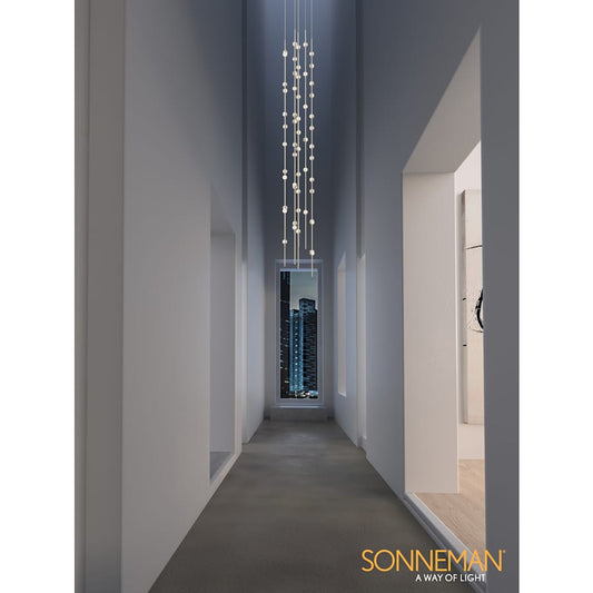 Sonneman Constellation 12" Wide Chandelier