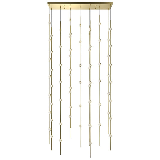 Sonneman Constellation Andromeda 69 Light 36" Wide LED Abstract Multi Light Pendant