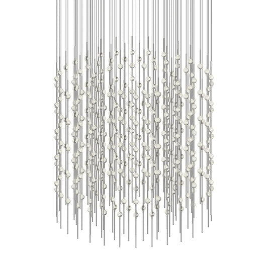 Sonneman Constellation Centaurus Cylinder 3 Light 48" Wide LED Abstract Chandelier