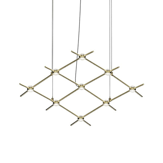Sonneman Constellation Aquarius Minor 9 Light 67" Wide LED Chandelier