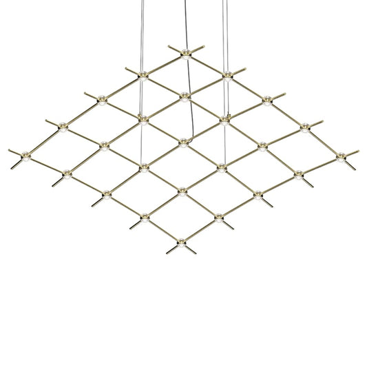 Sonneman Constellation Aquarius Medius 25 Light 122" Wide LED Chandelier