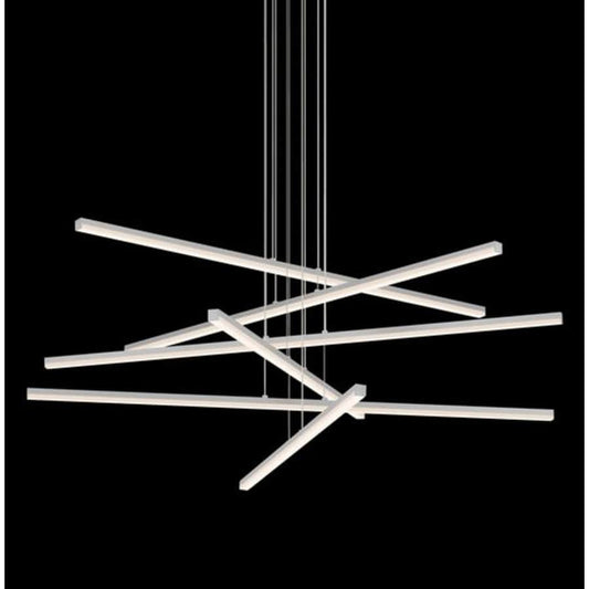 Sonneman Stix 40" Wide Chandelier