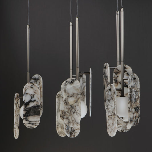 Studio M Megalith 5 Light 48" Wide LED Linear Chandelier by Nina Magon