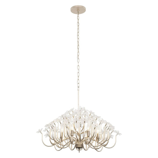 Varaluz Wildflower 8 Light 32" Wide Candle Style Chandelier