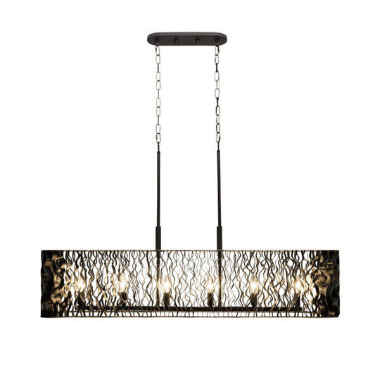 Varaluz Estela 6 Light 48" Wide Linear Pendant