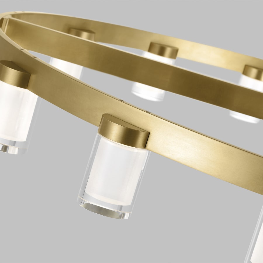 Visual Comfort Esfera 16 Light 44" Wide LED Linear Chandelier