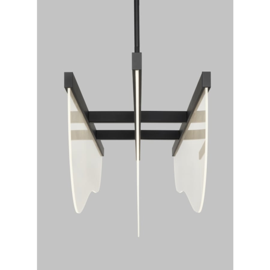 Visual Comfort Nyra 3 Light 10" Wide LED Linear Chandelier